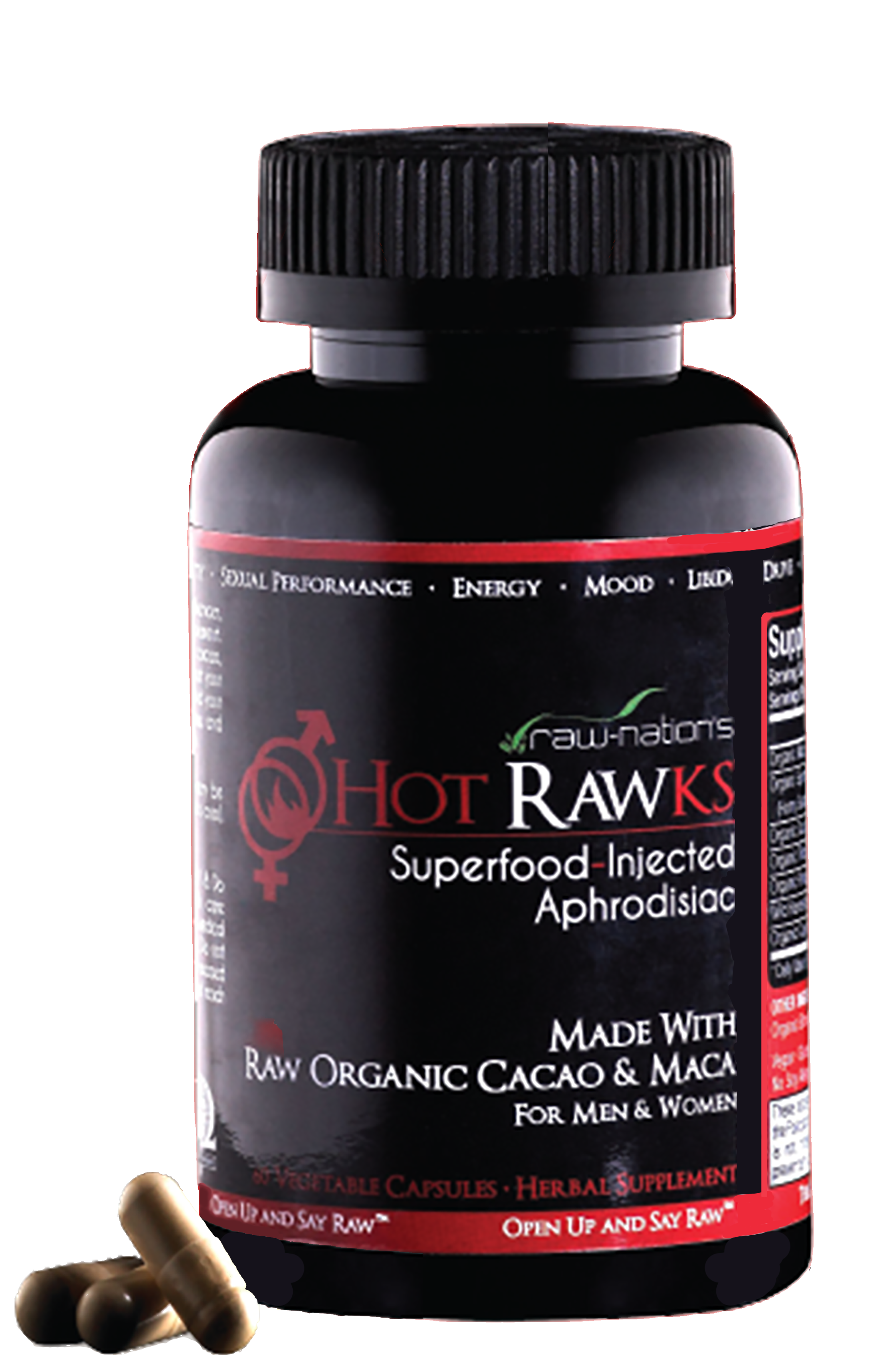 Hot Rawks Organic Vitality Formula